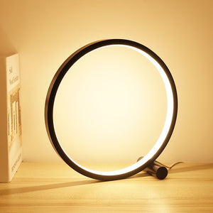 Circular Night Desk Lamp